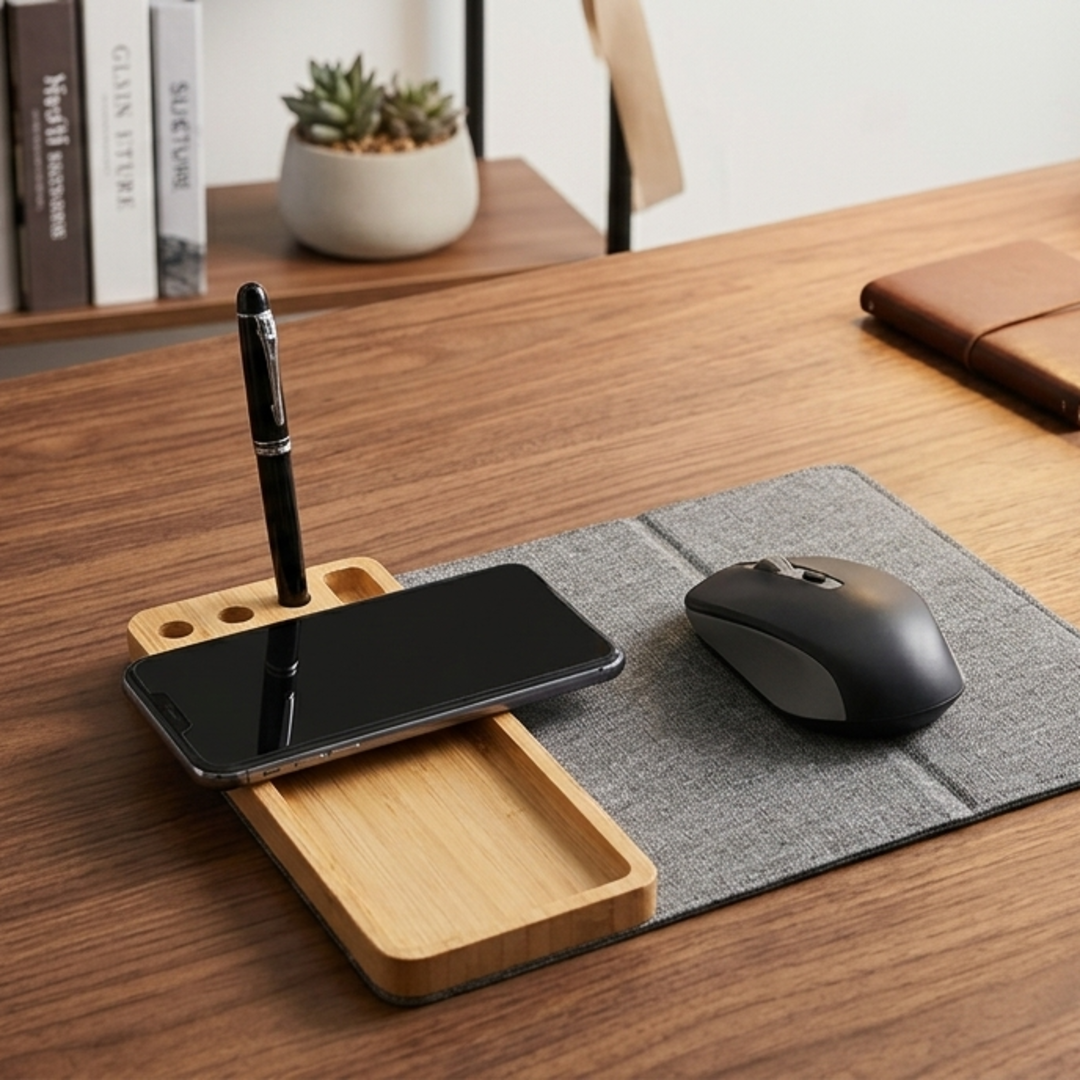 Bamboo Desk Organizer
